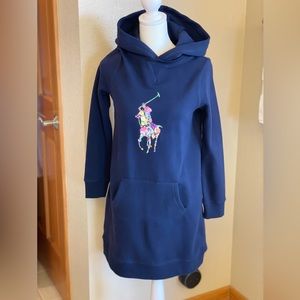 Ralph lauren Polo girl’s sweatshirt dress size 10-12